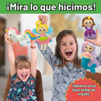 Craftorama Kit de costura para niños, divertido y educativo juego de manualidades de cuento de hadas para niños y niñas de 7 a 12 años, kit de manualidades para principiantes para coser tus propios