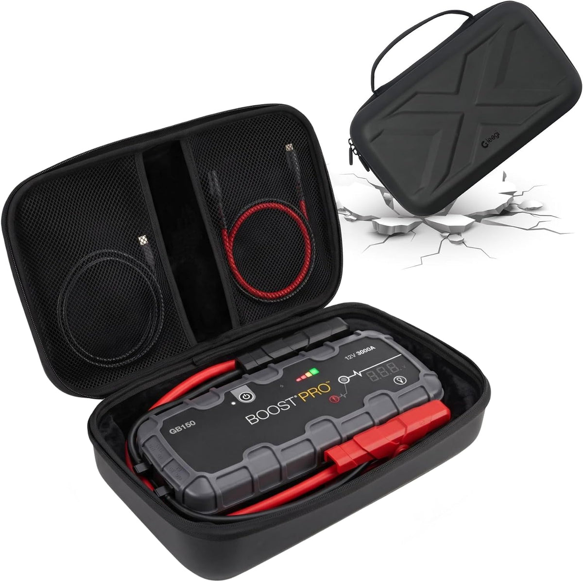 Funda EVA compatible con NOCO GB150/GBX155 Jump Starter (solo base)