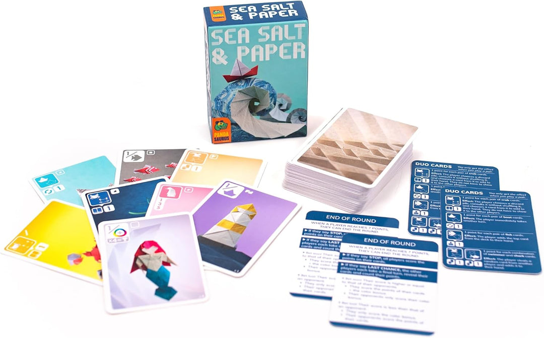Pandasaurus Games Juego de Cartas Sea Salt and Paper -