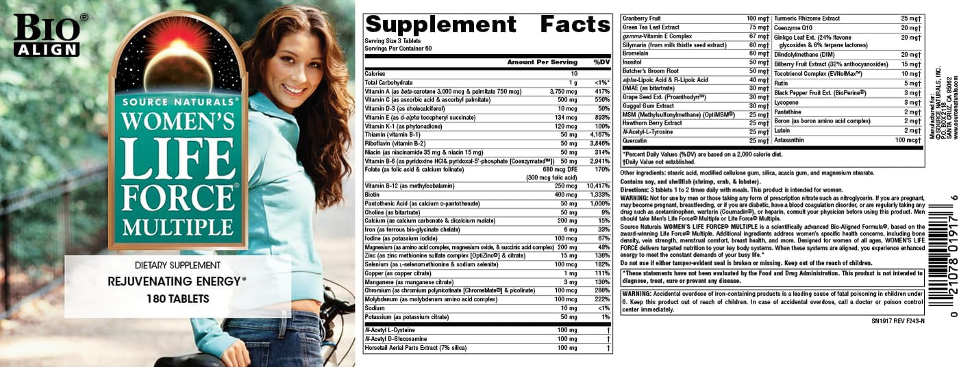 Source Naturals Suplemento multivitamínico diario y multivitamínico...