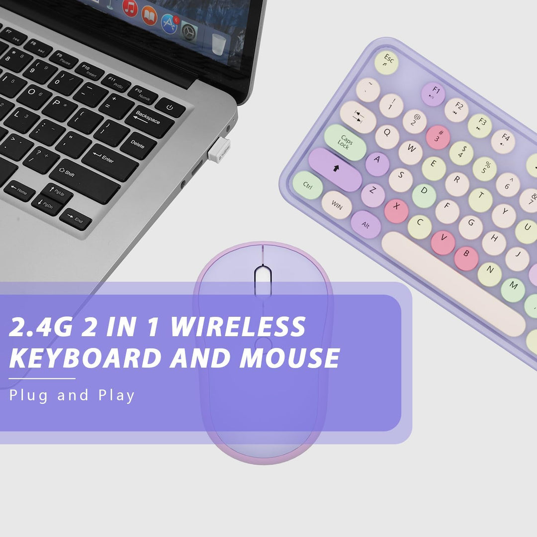 Teclado y mouse inalámbricos para máquina de escribir \u2013 Teclad...