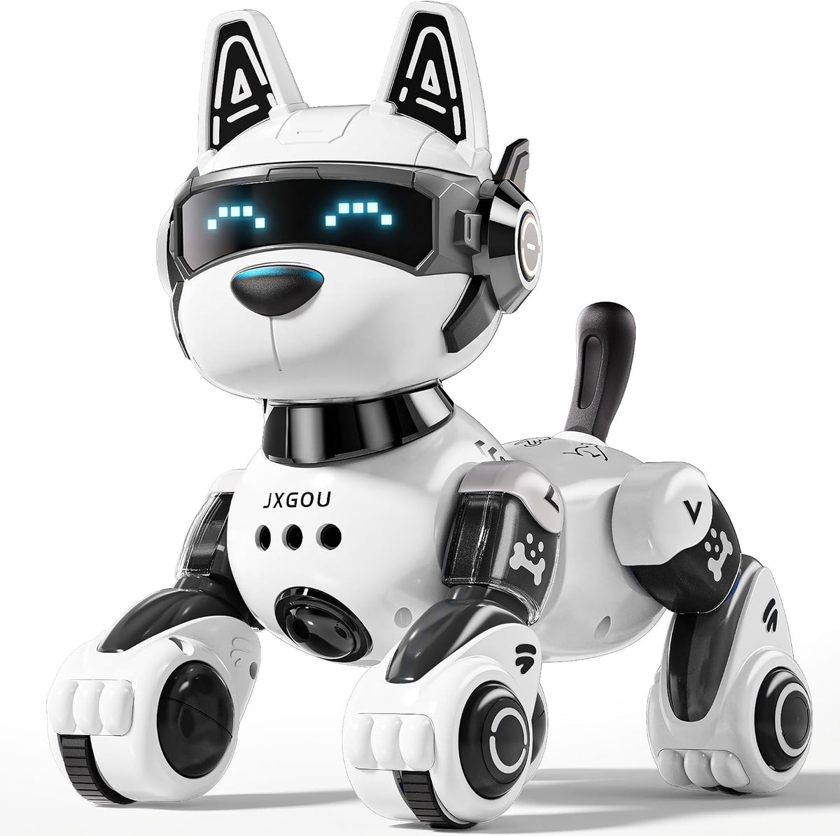 Robot inteligente perro, robot de control remoto de 2.4 GHz, juguetes para