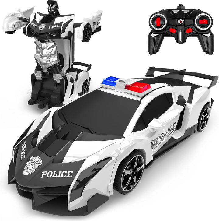 BLUEJAY Transform RC Cars para niños de 4-7 y 8-12 años, auto a con...