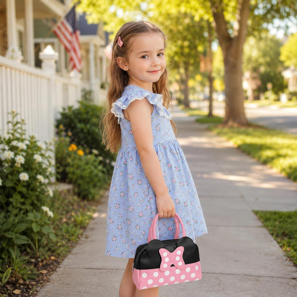 Bolso de juego de simulación para niñas pequeñas, bolso para niños pequeños con juguetes de maquillaje de simulación para niños pequeños, juguetes de bolso de juego de simulación de princesa con