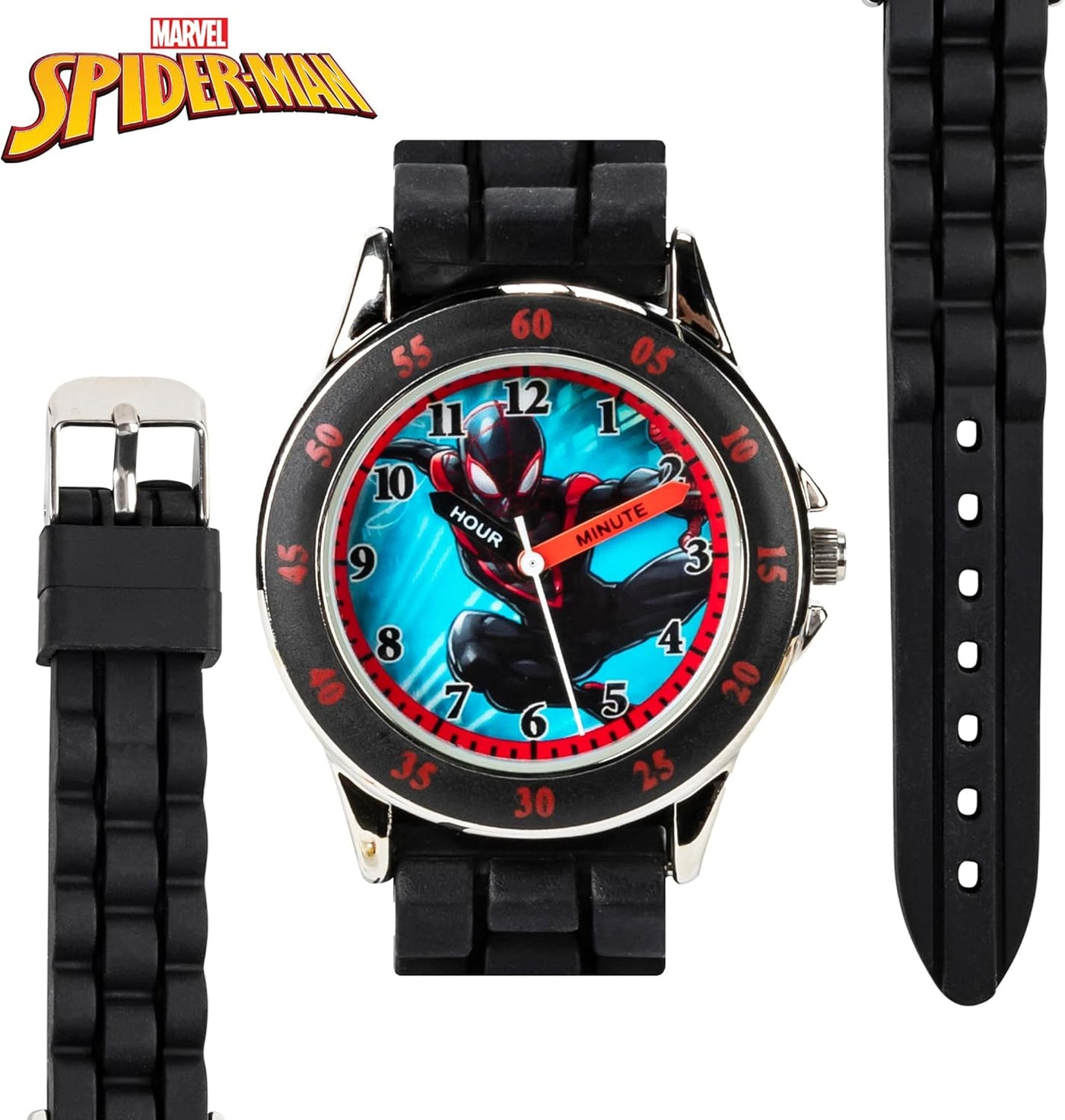 Accutime Marvel Spider-Man Miles Morales Time Teacher