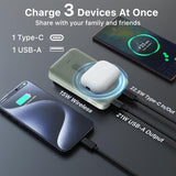 NOBIS Banco magnético de la energía 22.5W 10000mAh cargador portáti...