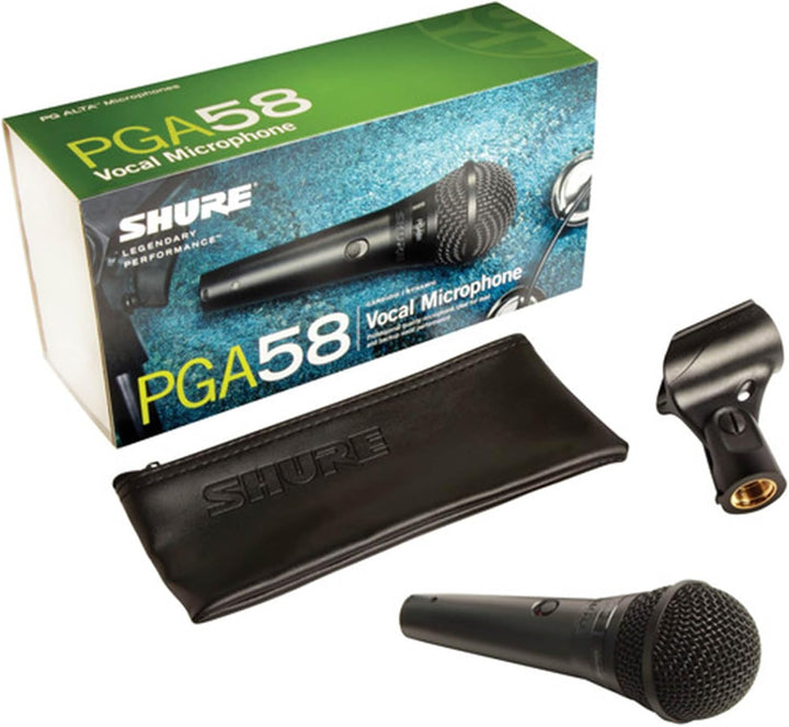 Shure - micrófono cardioide, vocal dinámico sin cable, #N\/A