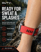 Quickfit 22 correas de reloj para Garmin Fenix 8 1.850 in Fenix 7 Pro Sapphire Solar Fenix 6 Forerunner 965 955 970 935 745 epix Pro Gen 2 47 correas de silicona suave reemplazo