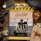 Peaky Blinders - Juego de archivos de casos - Con licencia oficial - Cryptic Killers - Juego de detective misterioso de asesinatos - Juego de mesa de investigación de casos fríos para adultos, citas