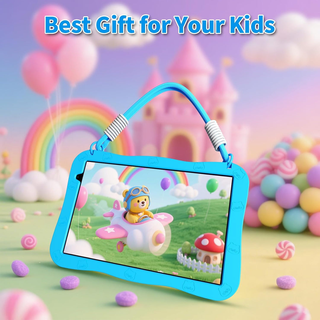 VASOUN Tableta Android 15 para niños de 10.1" con pantalla HD I...