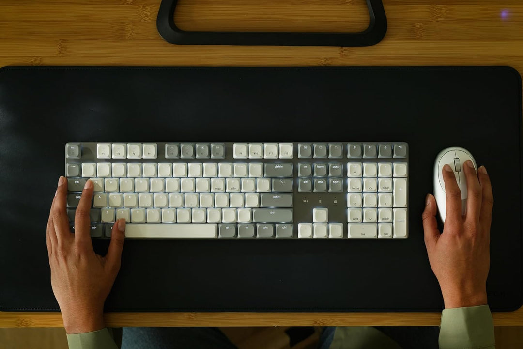 Satechi SM3 - Teclado mecánico para Mac y Windows, 108 teclas de ta...