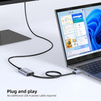 Adaptador HDMI 2.1 a USB-C 8K @30Hz, PD 65W, 1.6 ft, para PS5, Xbox