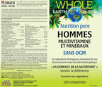 Natural Factors Whole Earth & Sea Multivitamínico y mineral par...