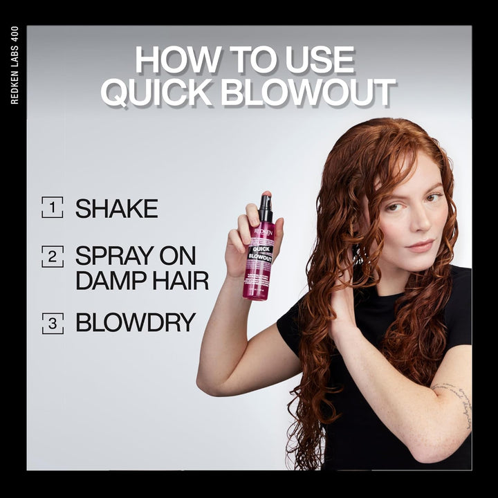 Redken Spray Protector Térmico para Secado Rápido para Todos los Ti...