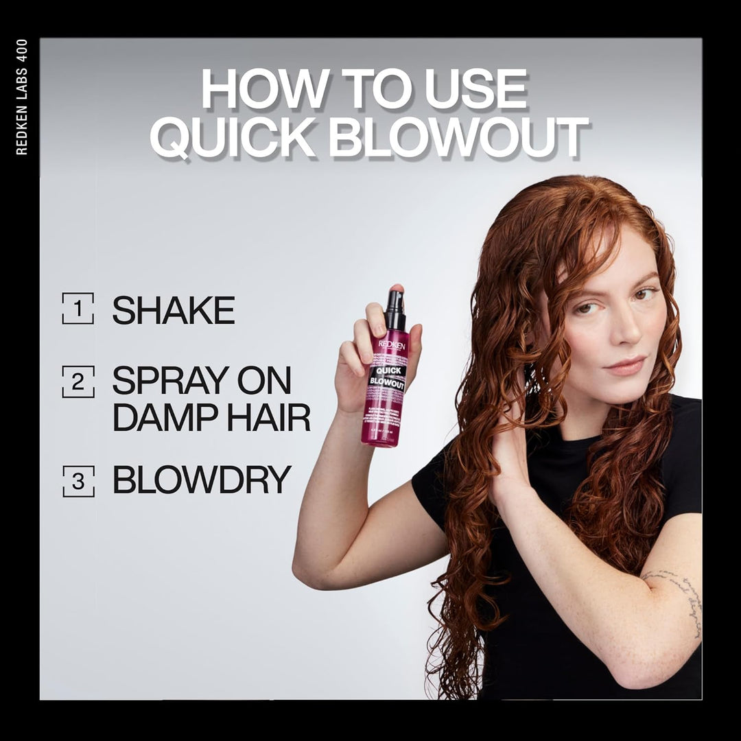 Redken Spray Protector Térmico para Secado Rápido para Todos los Ti...