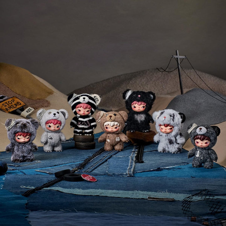 POP MART Hirono Road Journal Series - Muñeco de peluche con colgant...