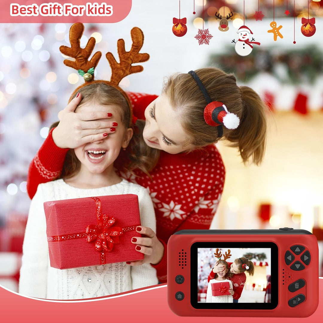 Cámara digital para niños de Makolle para niñas de 3, 4, 5, 6, 7, 8...