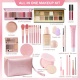 Fynqwor Kit de maquillaje, juego de maquillaje, kit de maquillaje t...