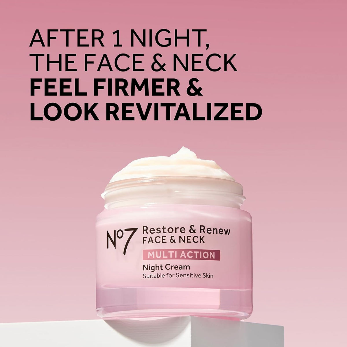 No7 restaurar &amp; Renew Face &amp; Cuello Multi Acción Skincare s...