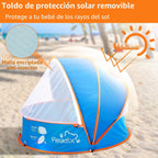 Peradix - Piscina infantil para niños y mascotas, tienda de campaña para la playa