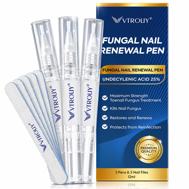 Pluma de hongos en las uñas extra fuerte: tratamiento de uñas con 2...