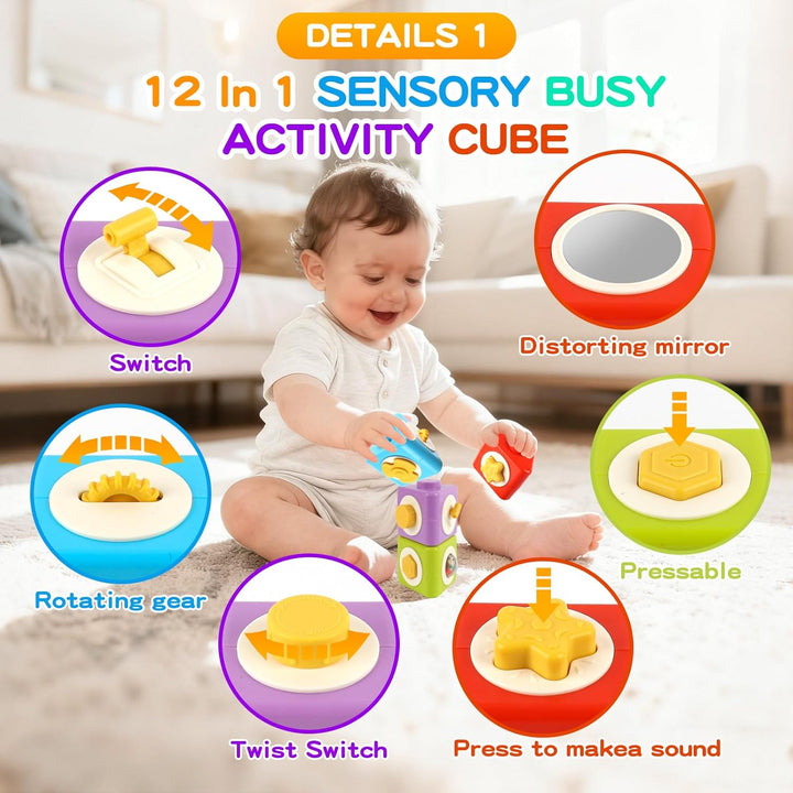 SOSUSHOE Montessori - Tabla de actividades para niños de 1