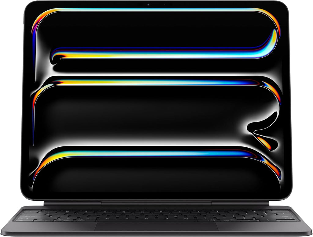 Apple Funda con teclado mágico para iPad Pro de 13 pulgadas (M4 y M5), gran experiencia de escritura, trackpad integrado, fila de funciones, inglés de EE. UU., negro