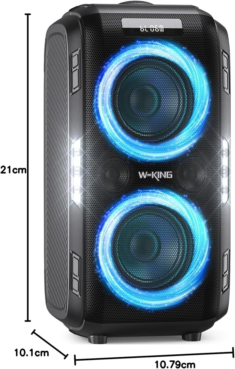 W-KING 270W PEAK Altavoz de Fiesta Grande Bluetooth Más Fuerte\/12...