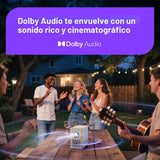 Aurzen Roku - Proyector inteligente para TV con Wifi y Bluetooth, D...