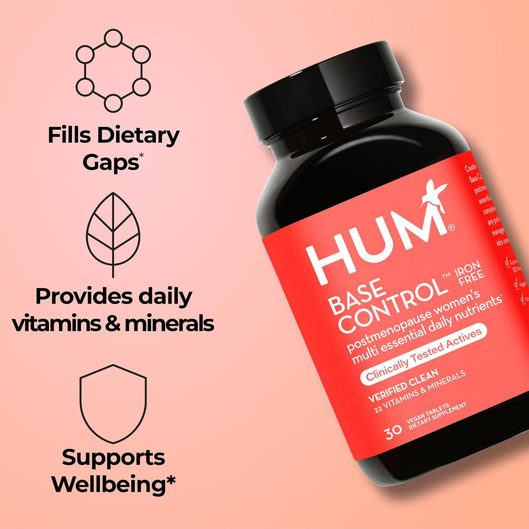 HUM Base Control Multivitamínico para mujeres con vitamina C, bioti...