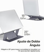 Soporte para portátil Invisible MOFT, elevador portátil adhesivo para trabajo móvil
