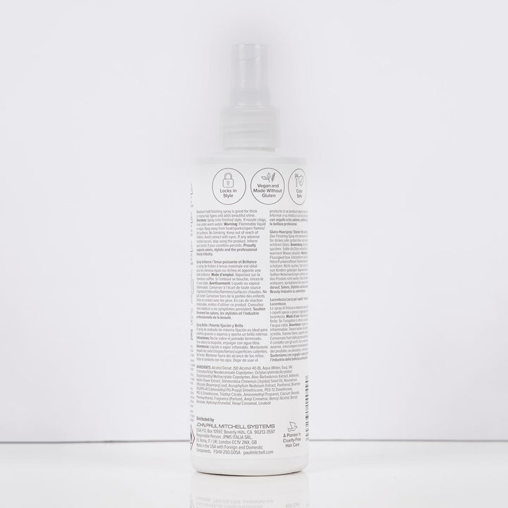 Paul Mitchell Freeze and Shine Super Hairspray, máxima sujeción, la...