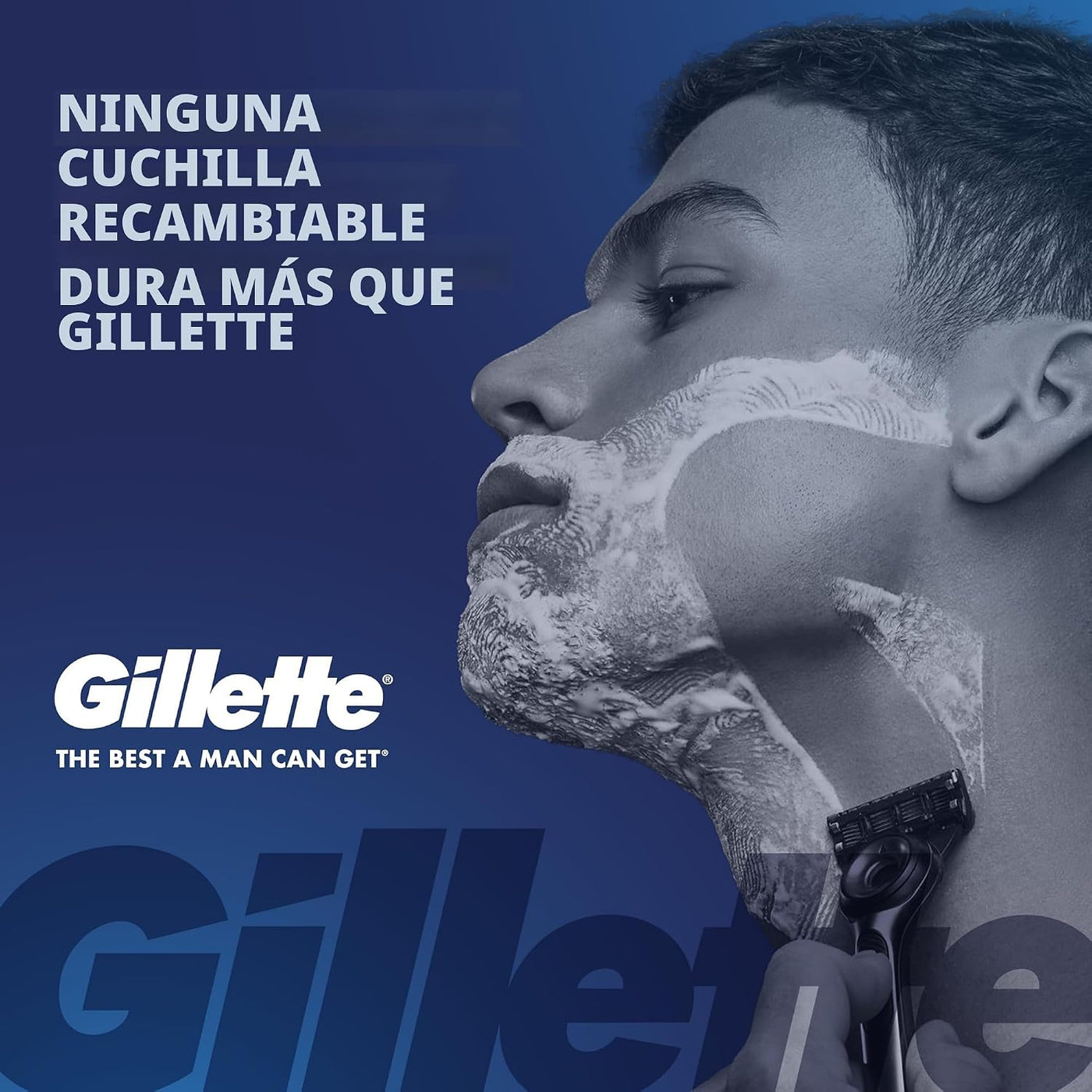 Gillette Labs con barra exfoliante de afeitar para hombres, 1 mango...