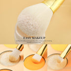 DUcare Juego de 15 brochas de maquillaje con soporte