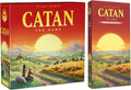 CATAN Juego de mesa + paquete de expansión de 5 a 6 jugadores, juego de estrategia para familias y adultos, establecimiento de construcción comercial, juego de fiesta de conteo de jugadores extendido