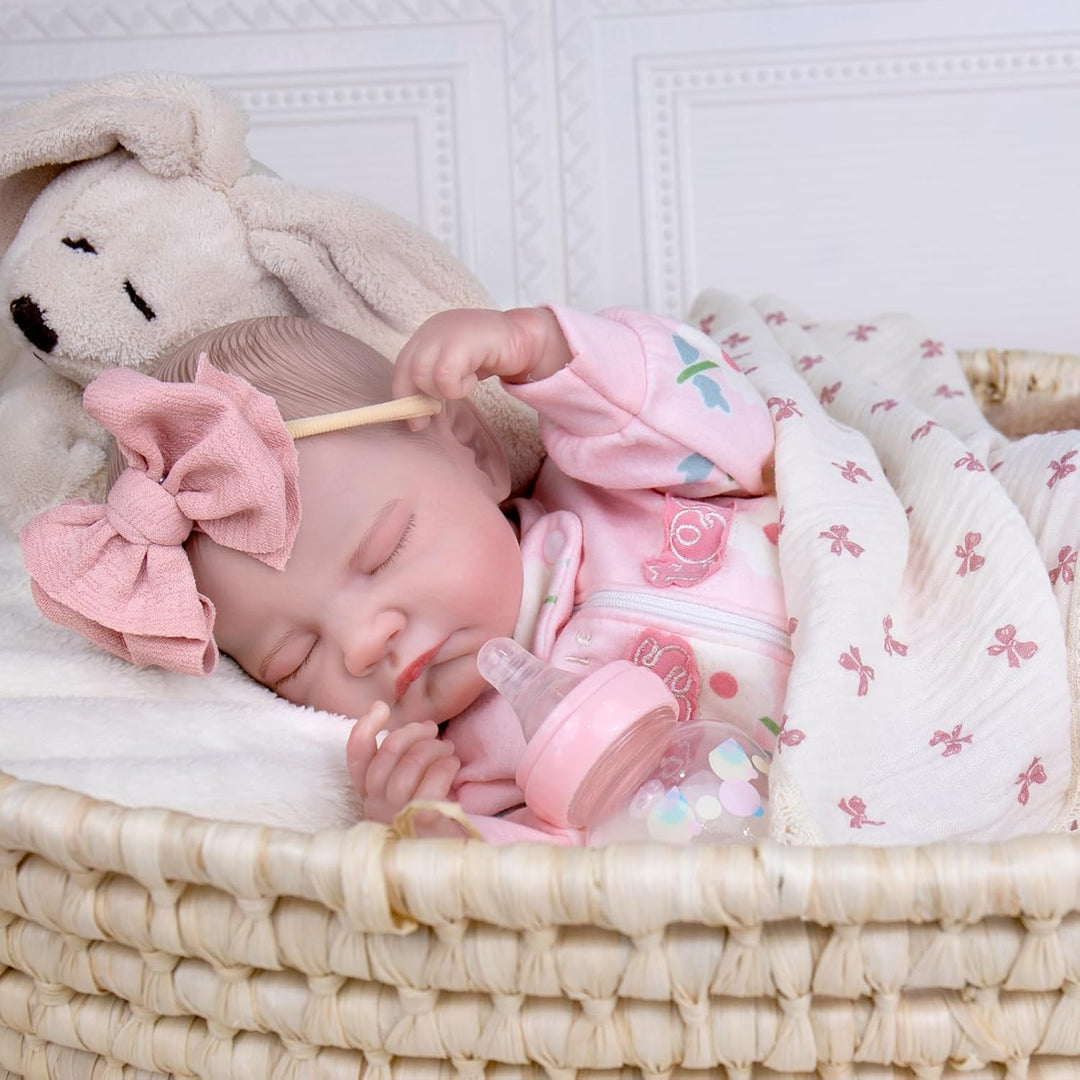 Aori Muñecas Reborn de bebé realistas - Muñeca recién nacida de niñ...