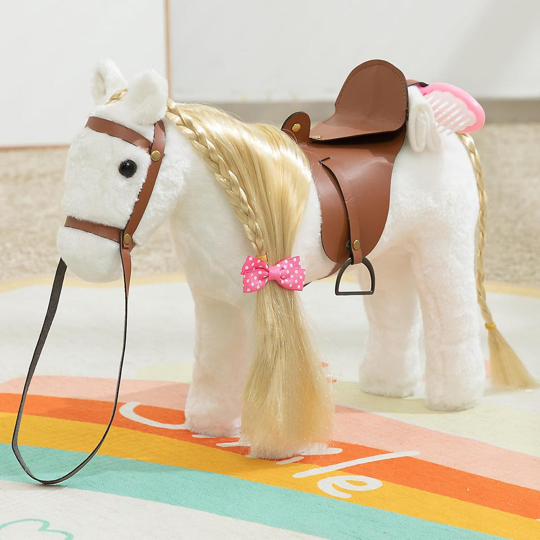 HollyHOME Caballo de Peluche, Juguete de Peluche Bonito, Juguetes d...