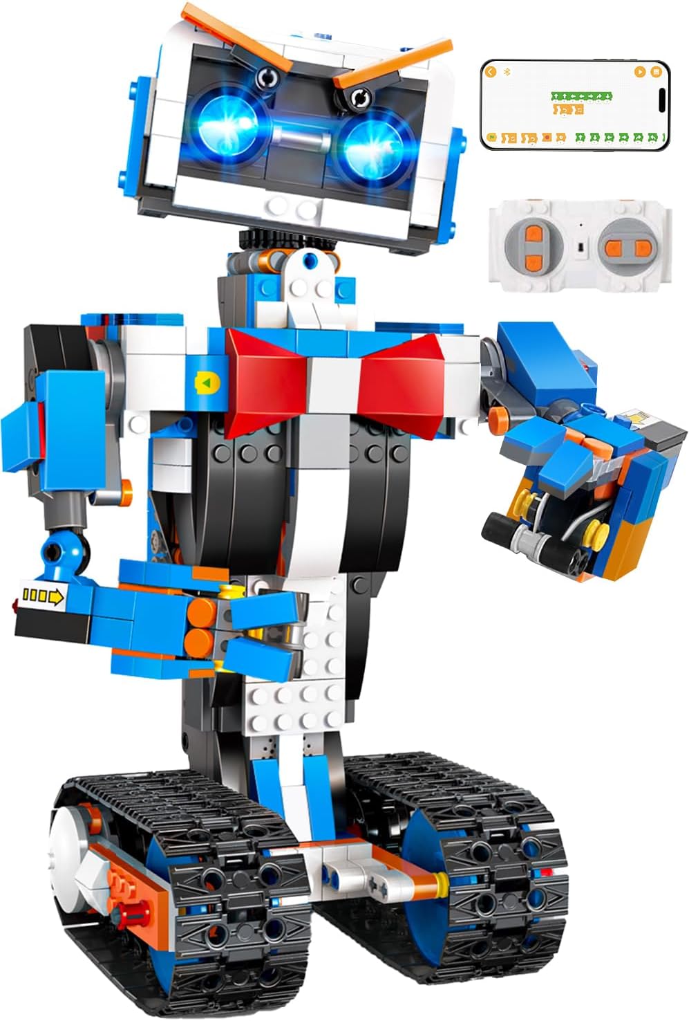 okk STEM Robot Juguetes para niños 8-12, APP RC Control Kit de construcción