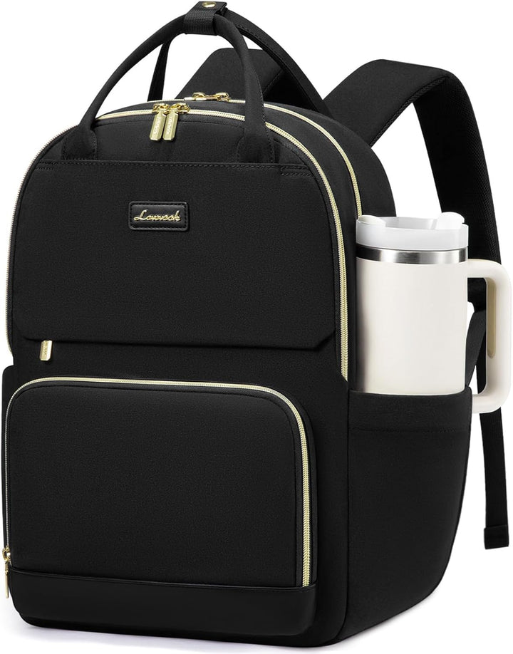 LOVEVOOK - Mochila para computadora portátil para mujeres con bolsi...