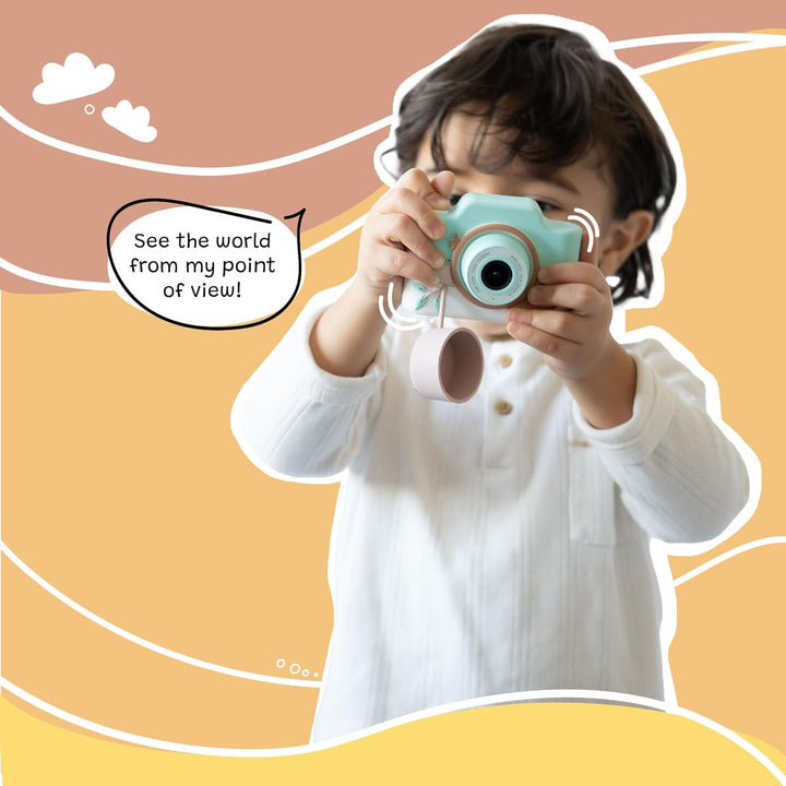 Kidamento - Cámara digital y videocámara para niños con pantalla tá...