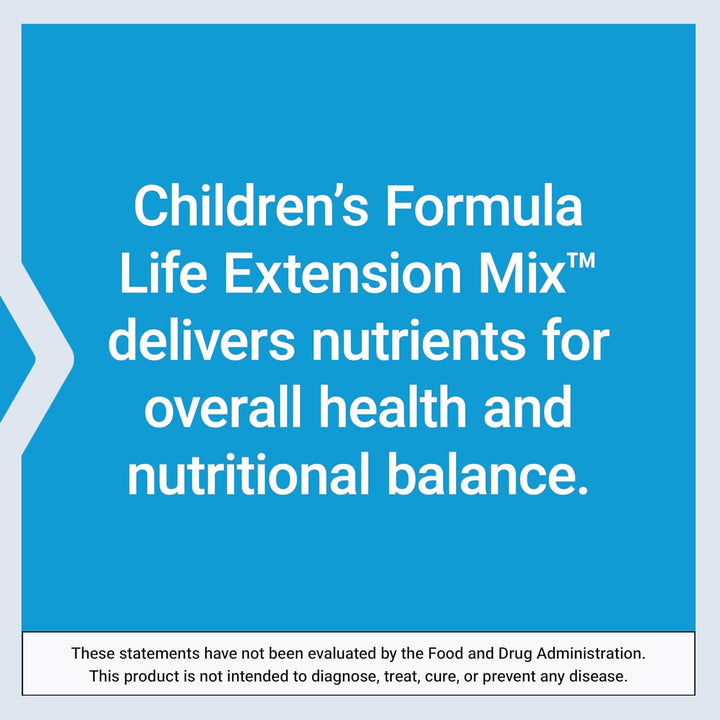 Life Extension Children's Formula Mix - Multivitamínico mastica...