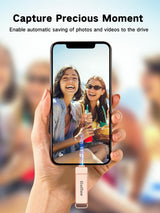 Gulloe Unidad flash de 512 GB diseñada para iPhone, almacenamiento...