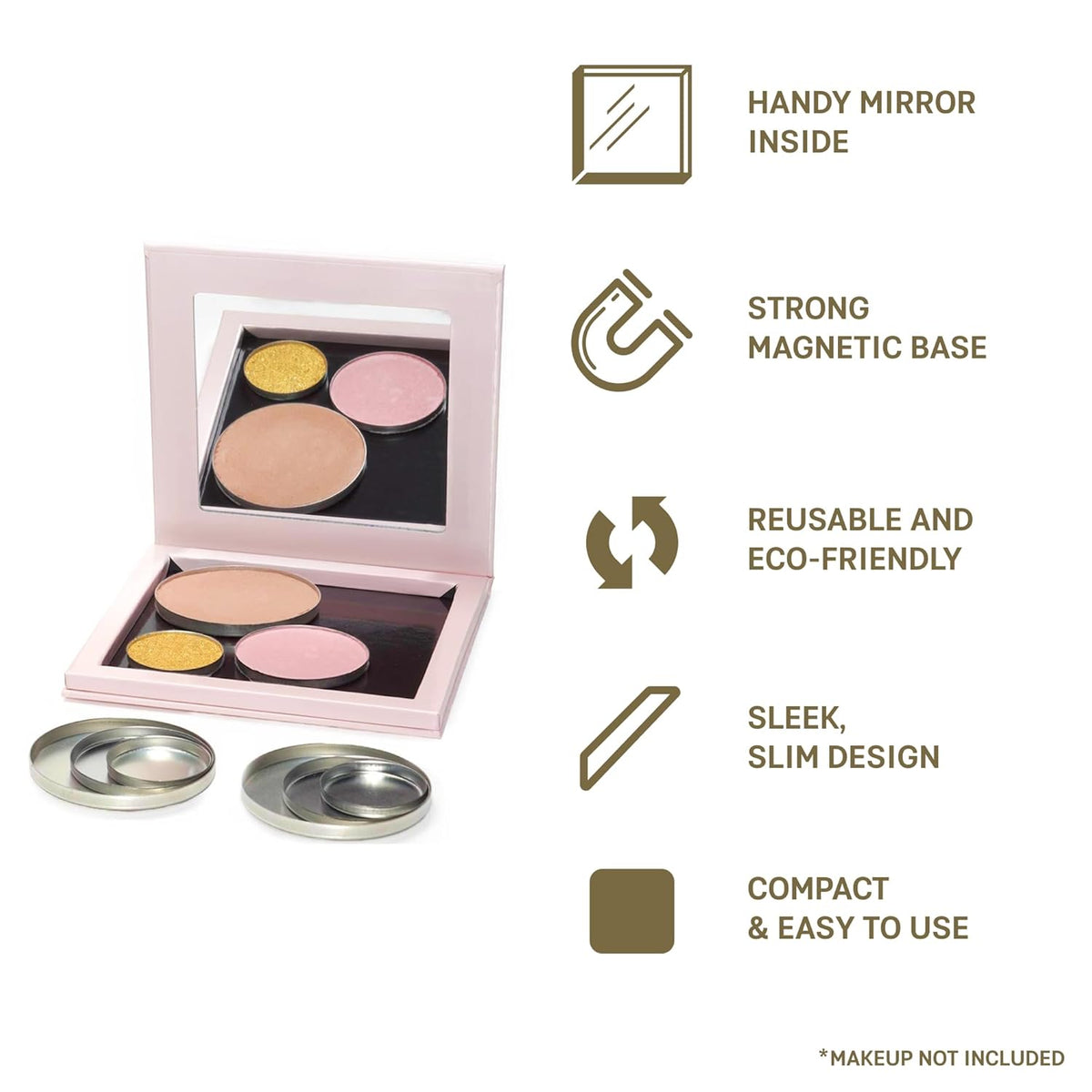 FIXY Kit de reparación de maquillaje, herramienta de represión para...