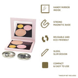 FIXY Kit de reparación de maquillaje, herramienta de represión para...