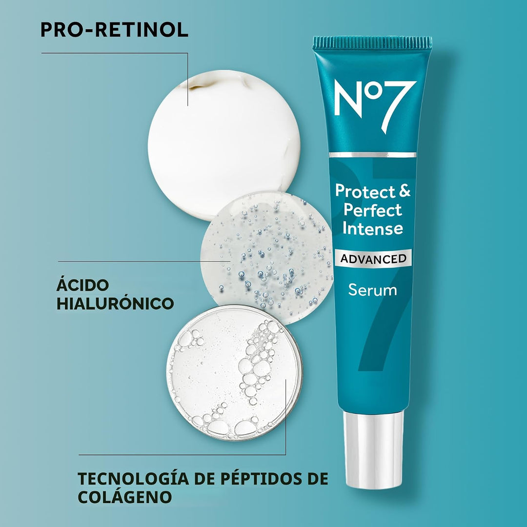 Suero facial No7 Protect &amp; Perfect Intense Advanced - Suero ant...