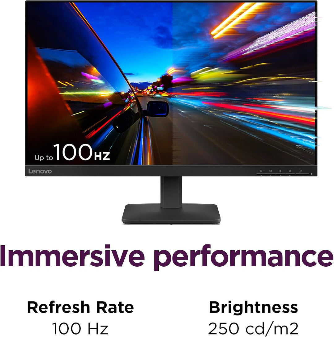 Lenovo L24-4e - Monitor de oficina - Pantalla IPS FHD de 23.8"...