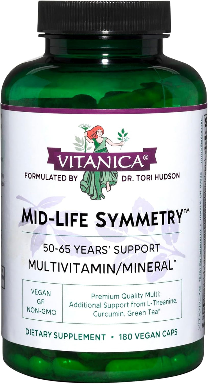 Vitanica - Mid-Life Symmetry, multivitamínico y mineral de alta pot...