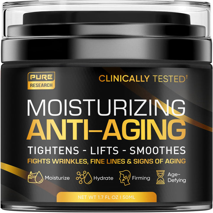 Crema hidratante facial para hombre, crema antienvejecimiento para...