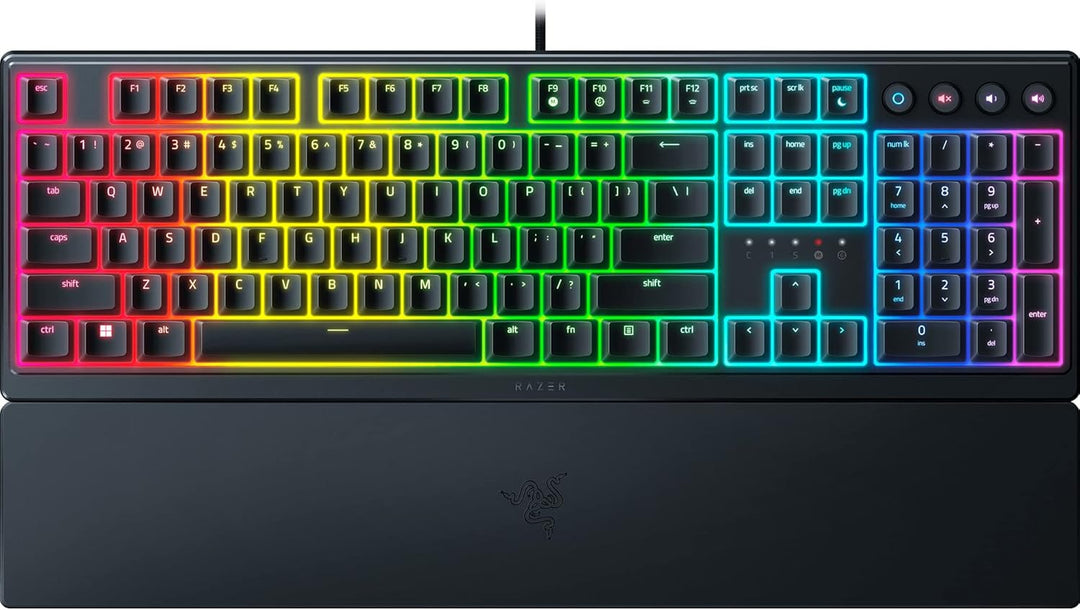 Teclado para juegos Razer Ornata V3: Teclas de perfil bajo - Interr...