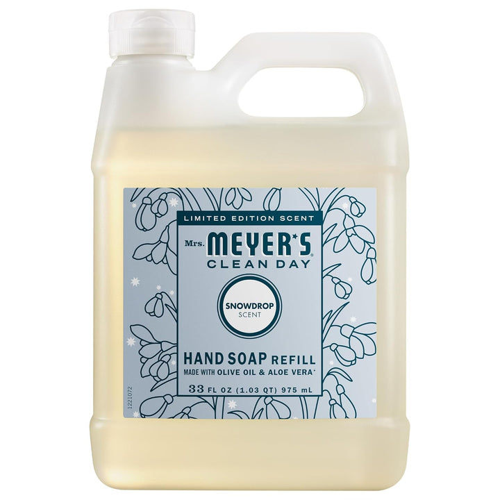 Mrs. MEYER'S Clean Day - Recambio de jabón líquido para manos,...